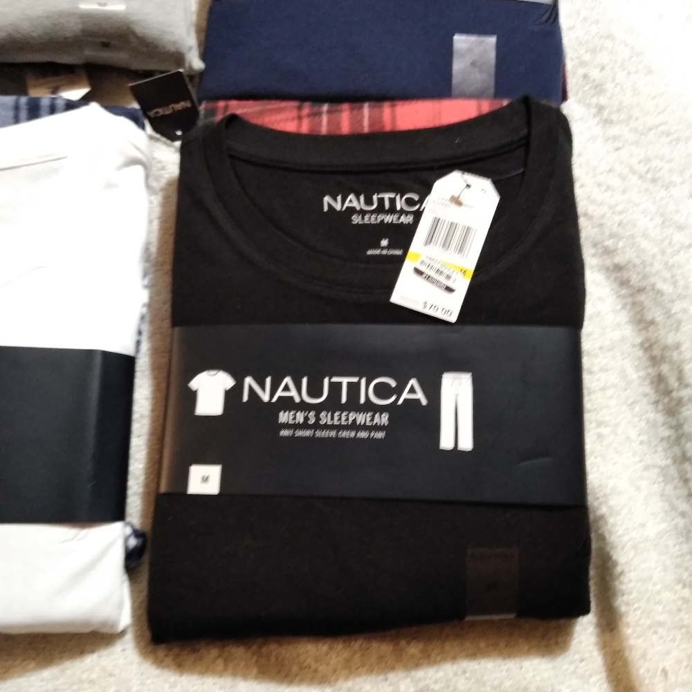 Nautica 2 Pc Sleepwear Sets - Picture 3 of 8